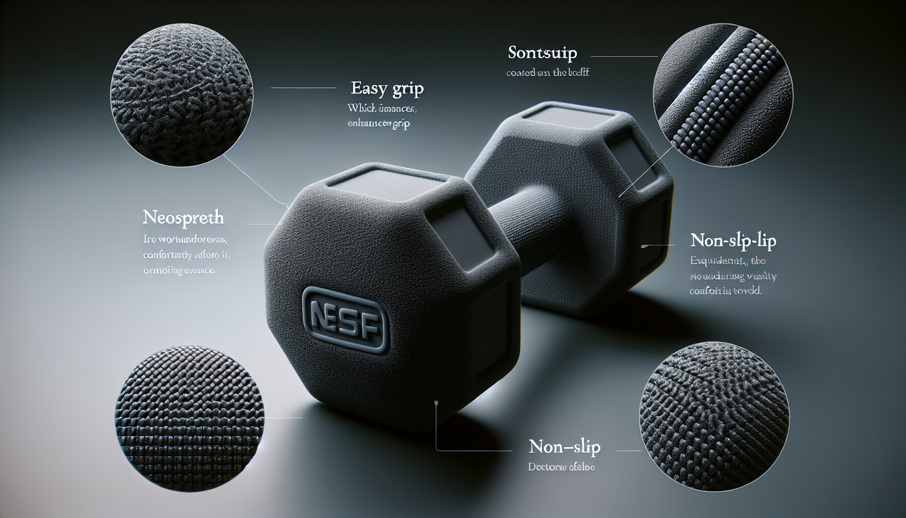 The Benefits of Using Easy Grip Workout Dumbbells with Neoprene Coating